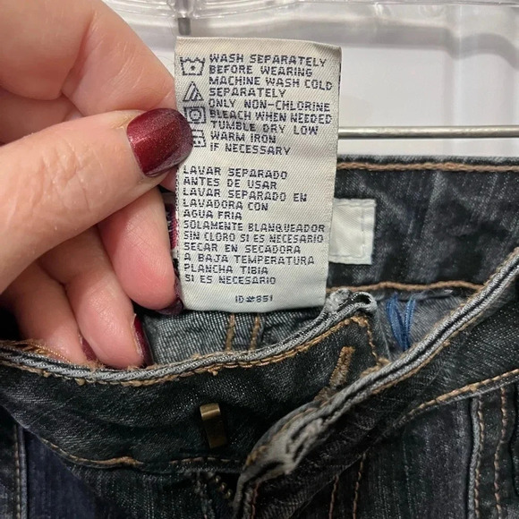 Faded Glory Stretch Boho Vibe Bootcut Jeans Size 8 - Picture 5 of 10